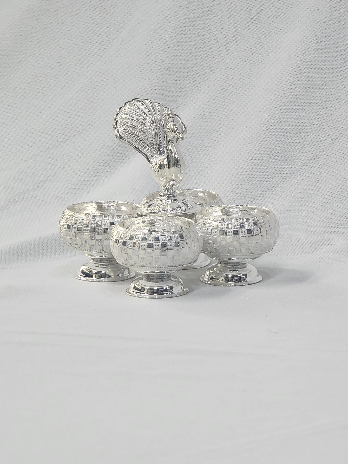 4 in 1 Peacock Welcome Bowl