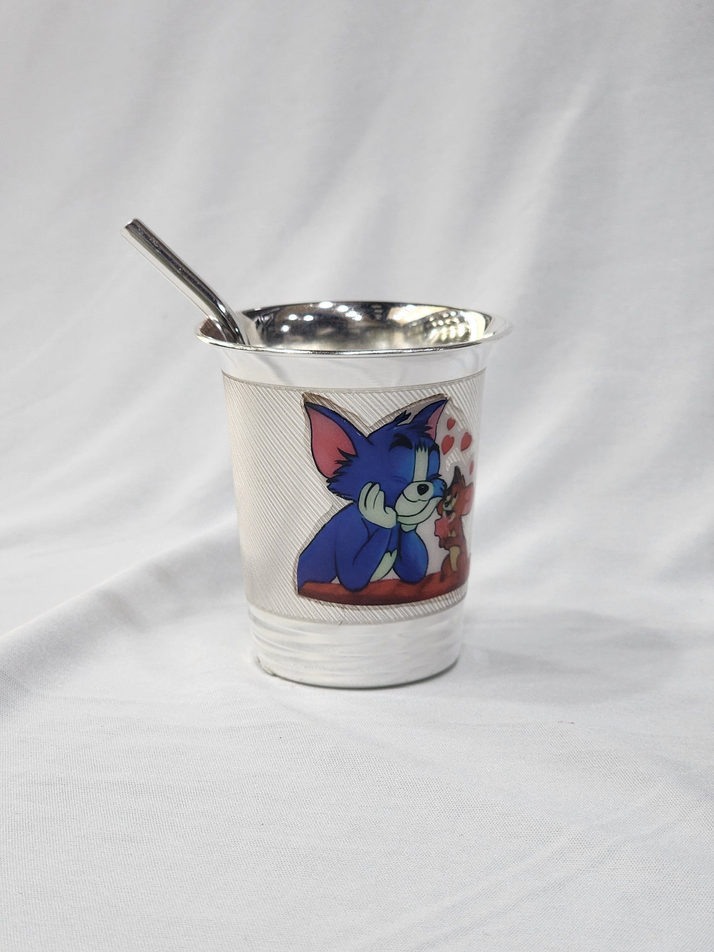 Tom and Jerry enamel Straw Tumbler