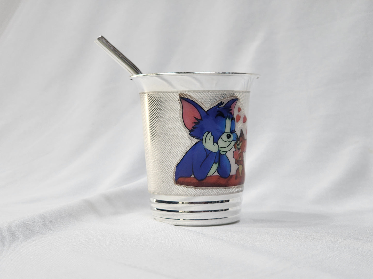 Tom and Jerry enamel Straw Tumbler