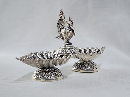 Peacock Feather kothu Bowl