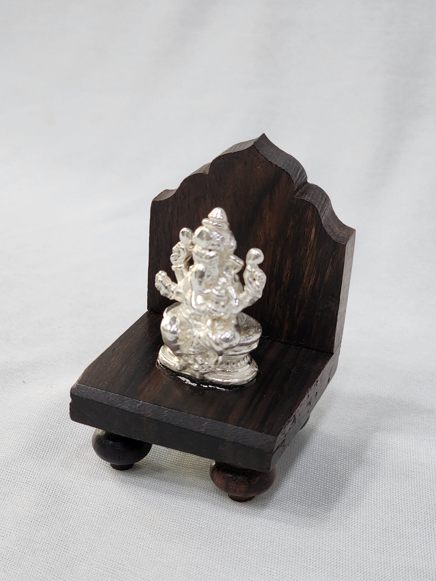 Wooden stand Ganesha