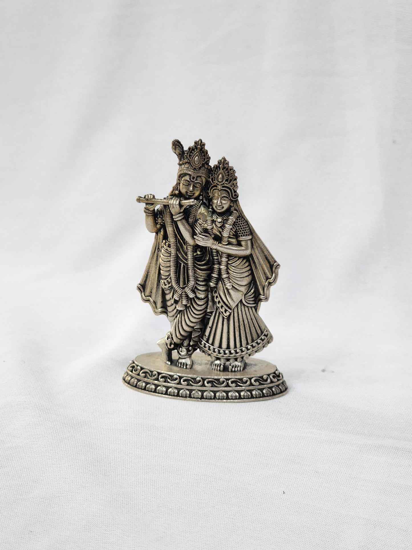 Radha Krishna Idol Antique