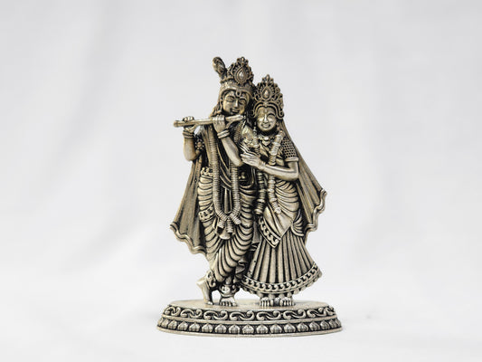 Radha Krishna Idol Antique