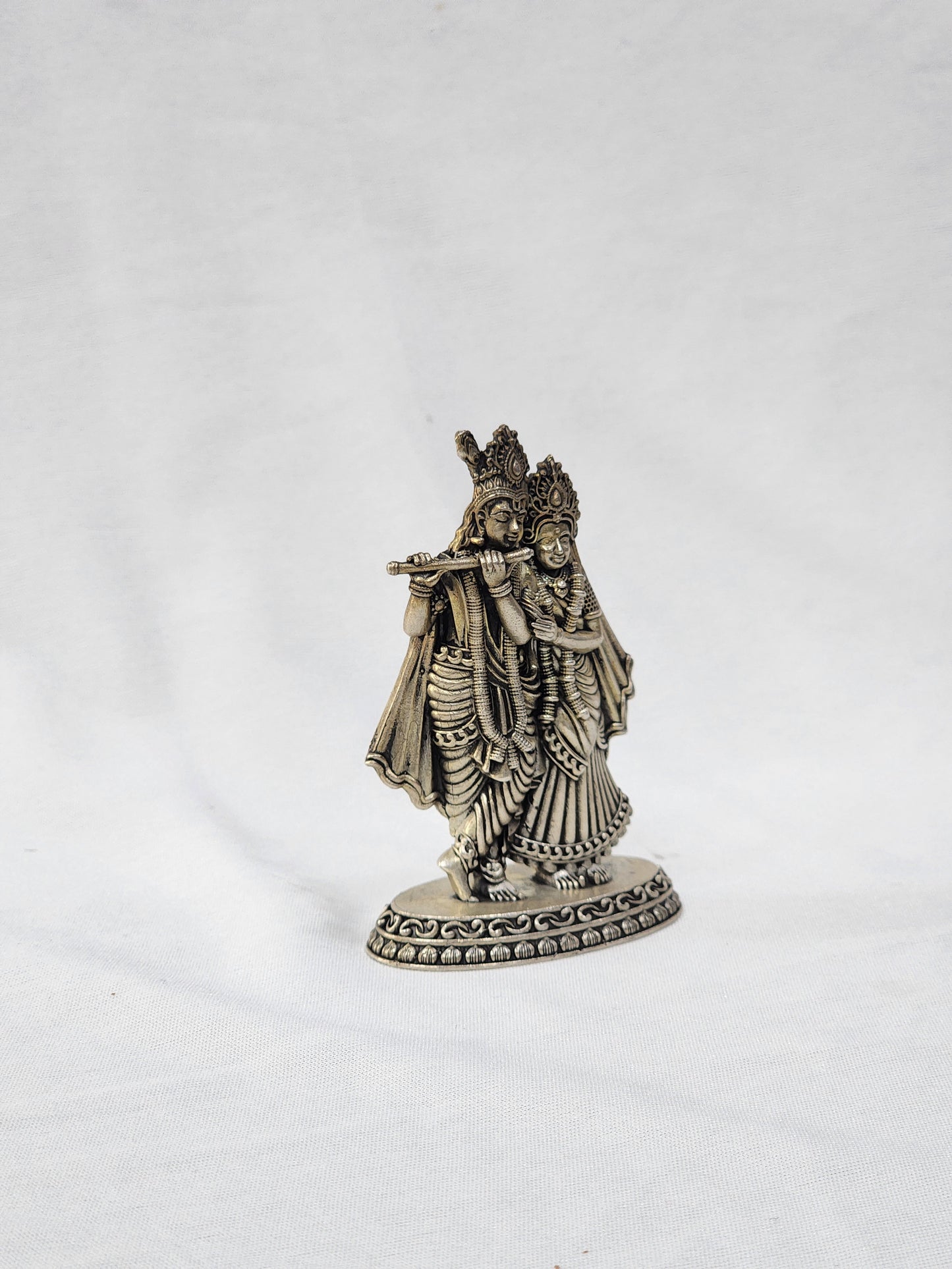 Radha Krishna Idol Antique