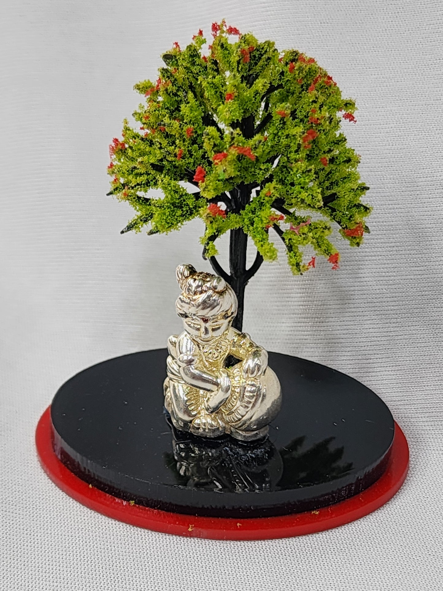 Butter Krishna with Tree idol