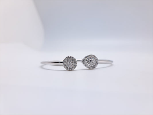 Hipolish Cubic Zircon Flexi Kada