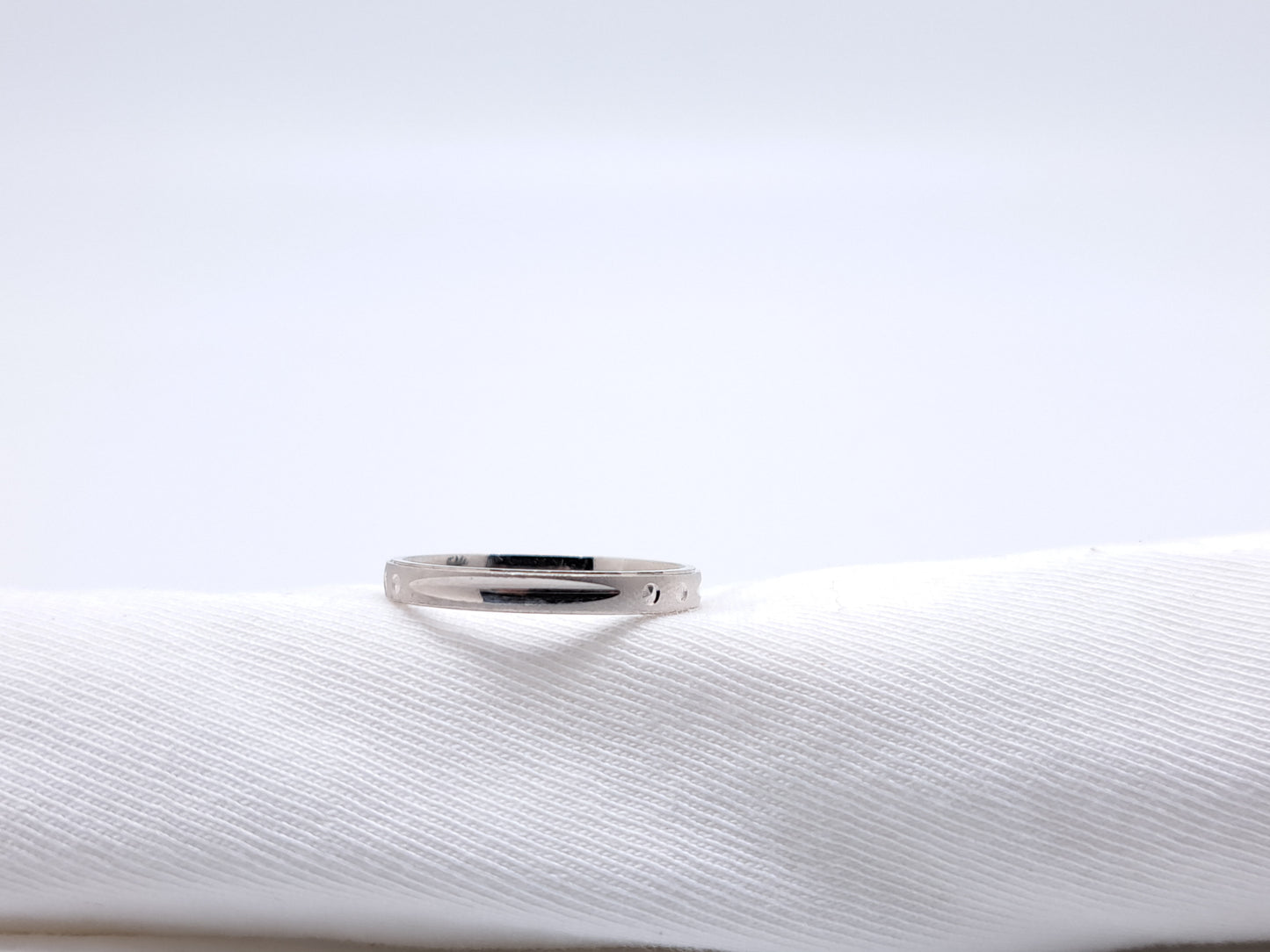 Band Laser Engraved Ring - Plain