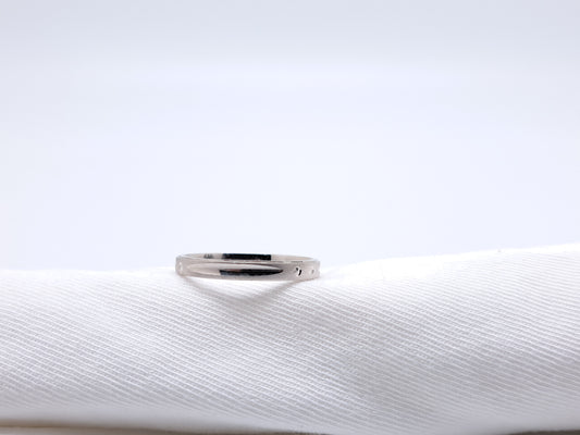 Band Laser Engraved Ring - Plain