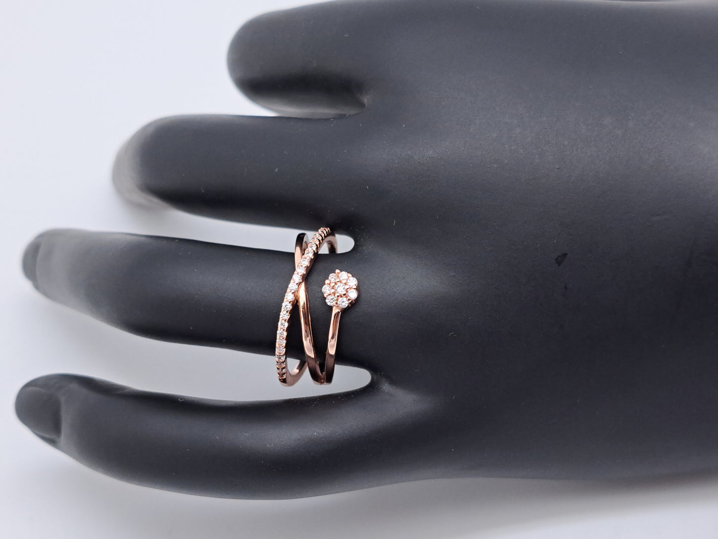 Intersections Floral Ring - Rose Gold