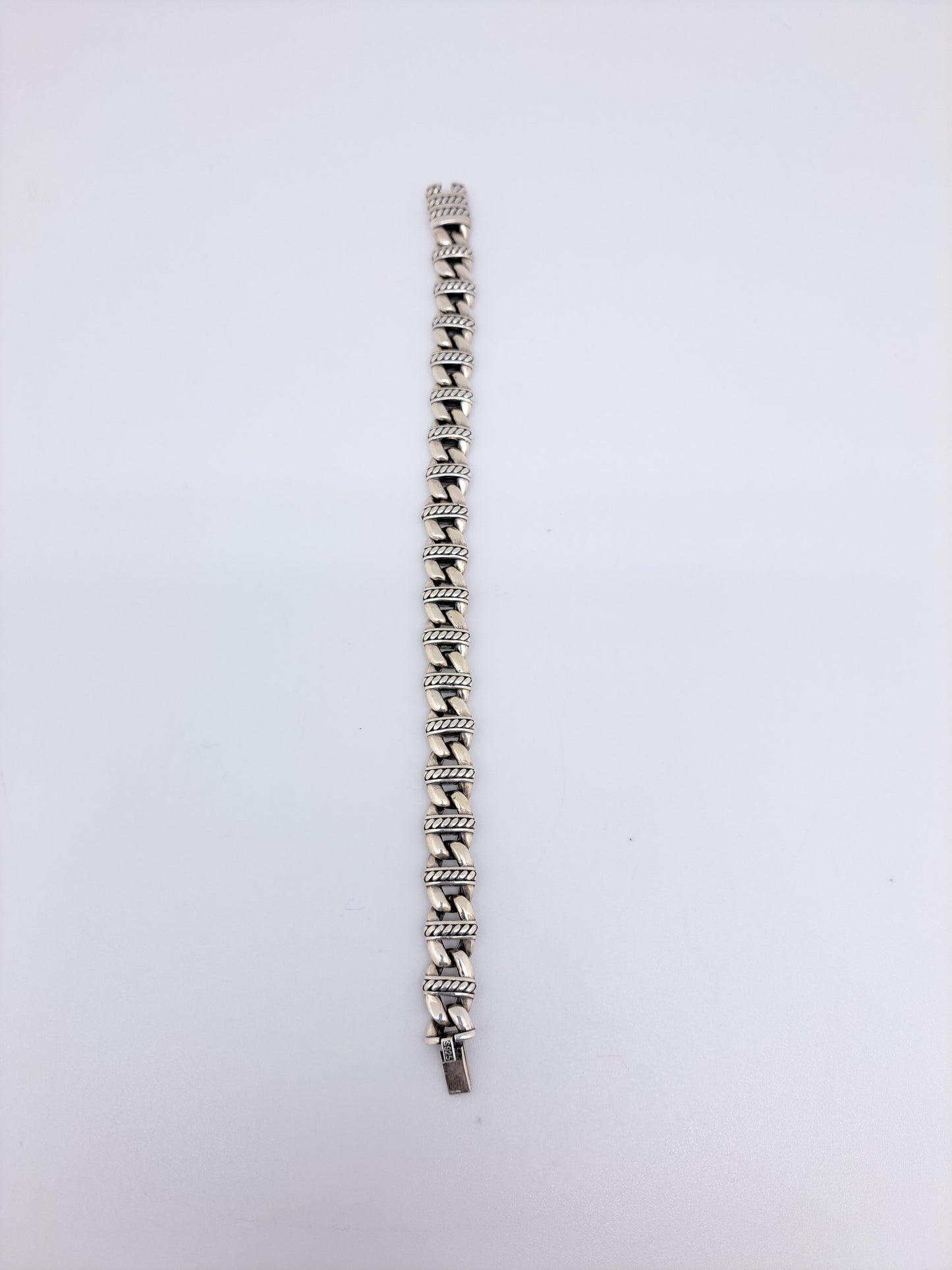 Cross Knit Antique Bracelet