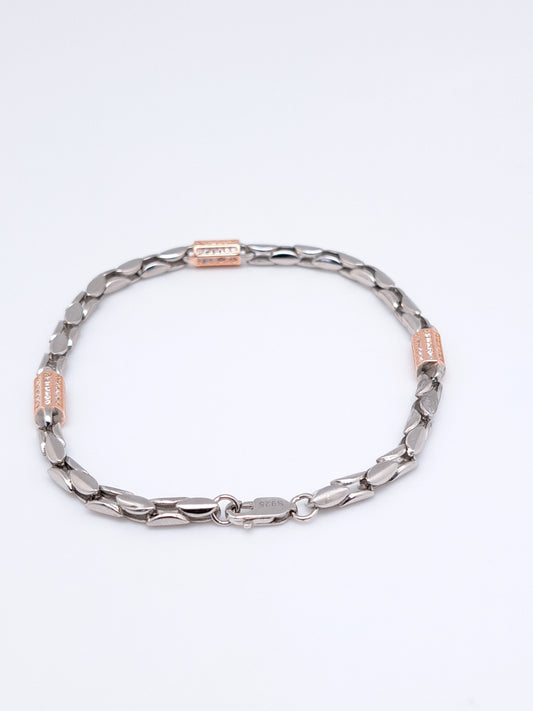 2Tone AD Emebeded Bracelet