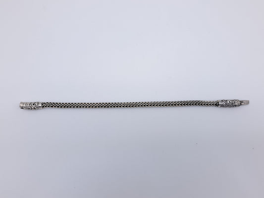 V Knitted Antique Bracelet