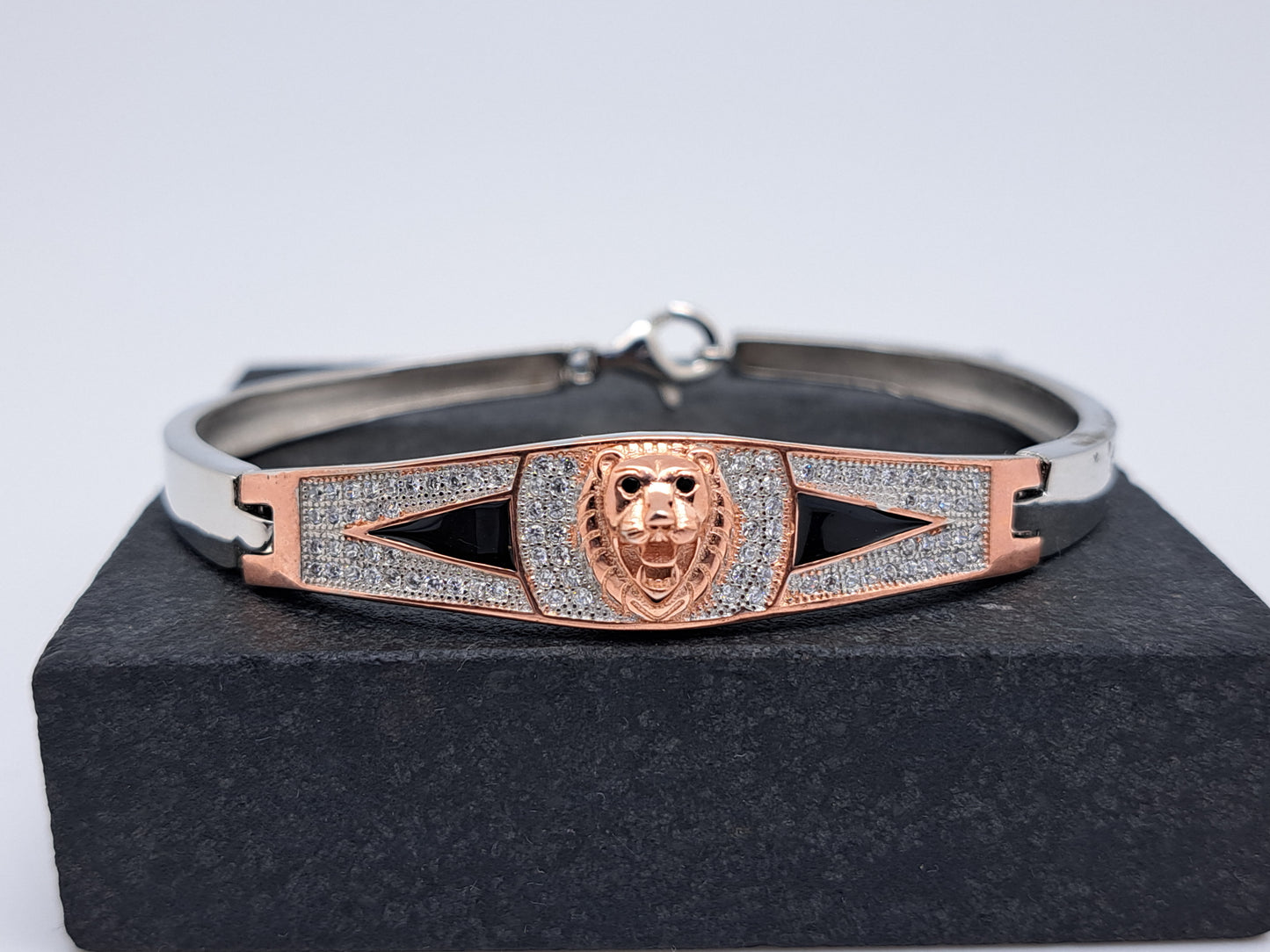 2Tone BlackEnamel Jaguar Kada