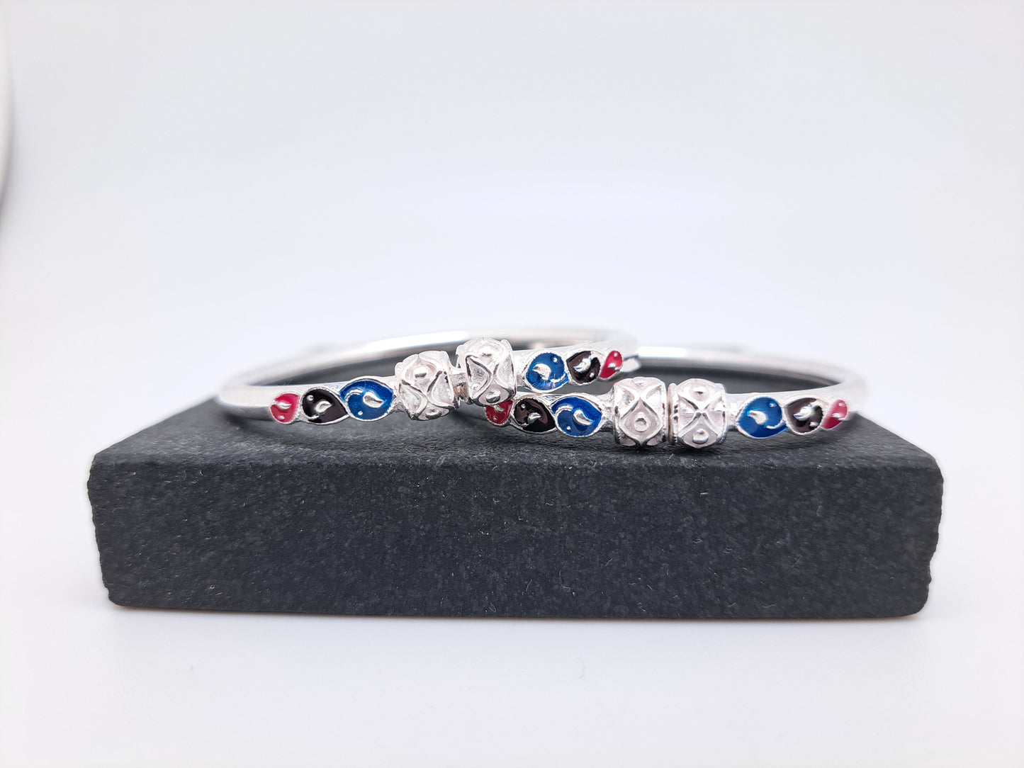 Plain Enamel Bangle for Kids
