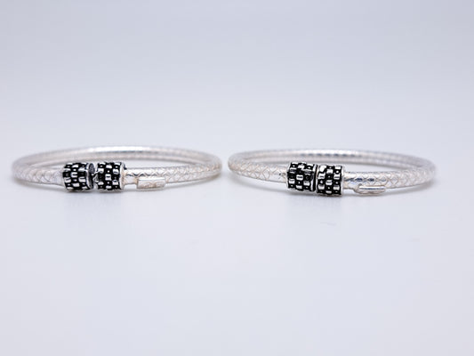 Blackball Enamel Bangle for Kids