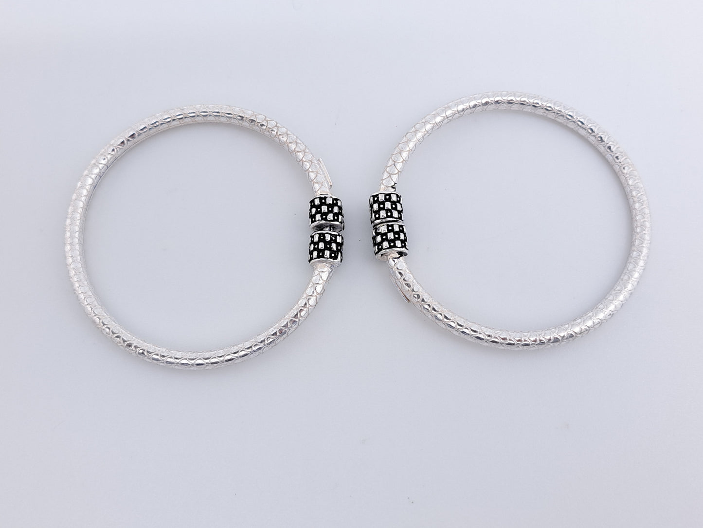 Blackball Enamel Bangle for Kids