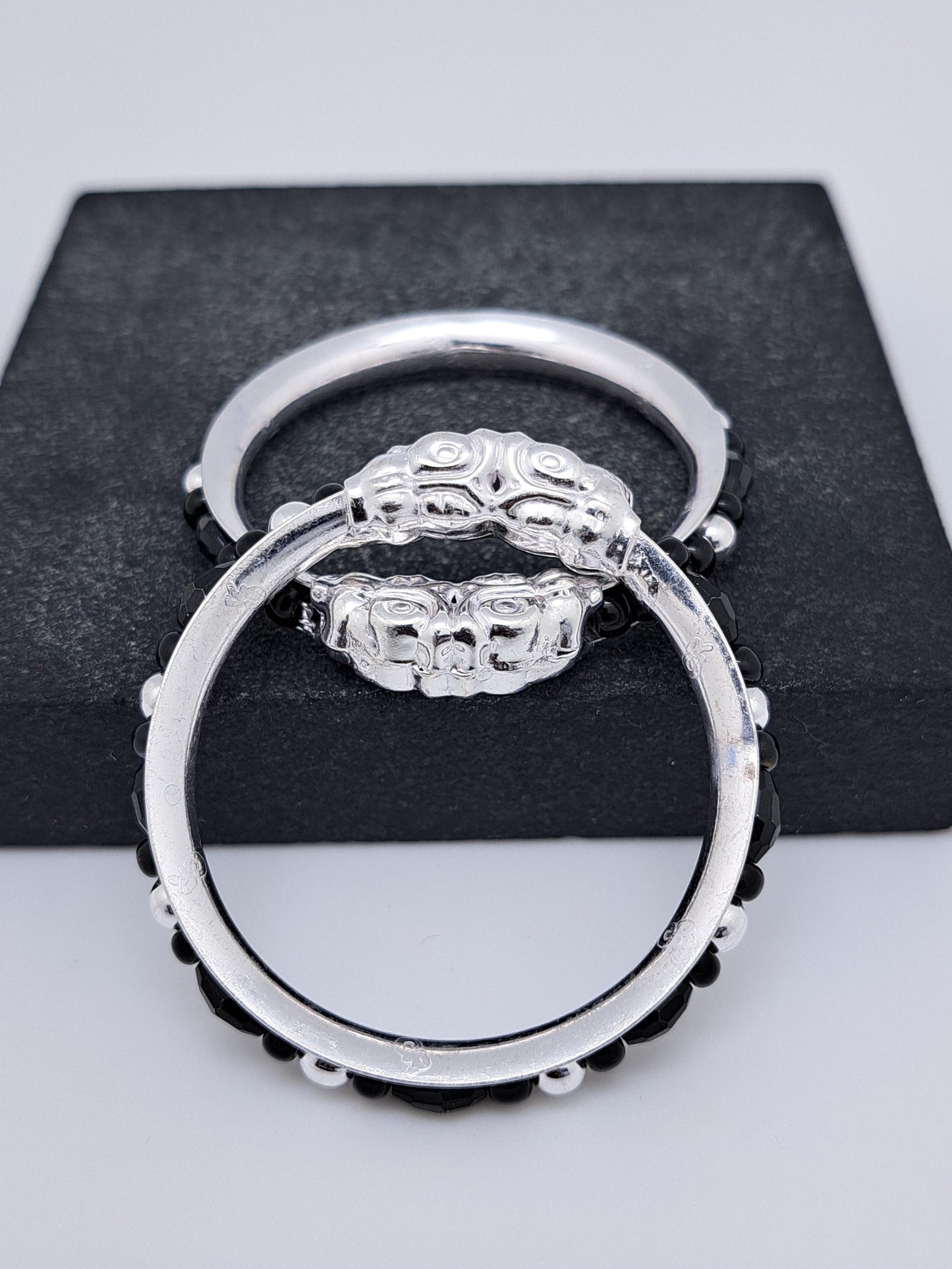 Black Bead Bangle for Kids