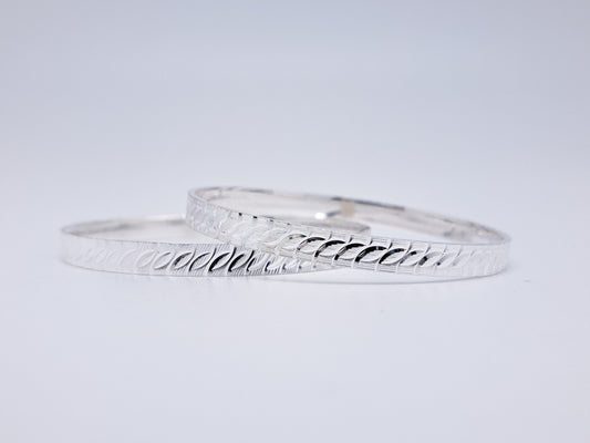 Leaf Design Bangle for Kids