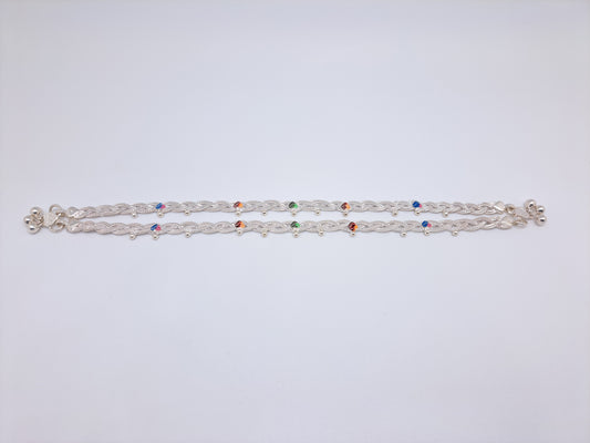 Knitted Design anklet