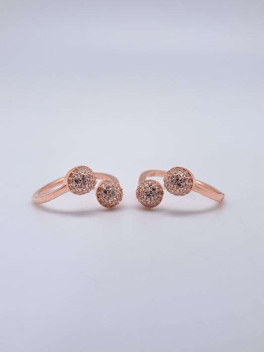 AD Half Ball Metti Rose Gold