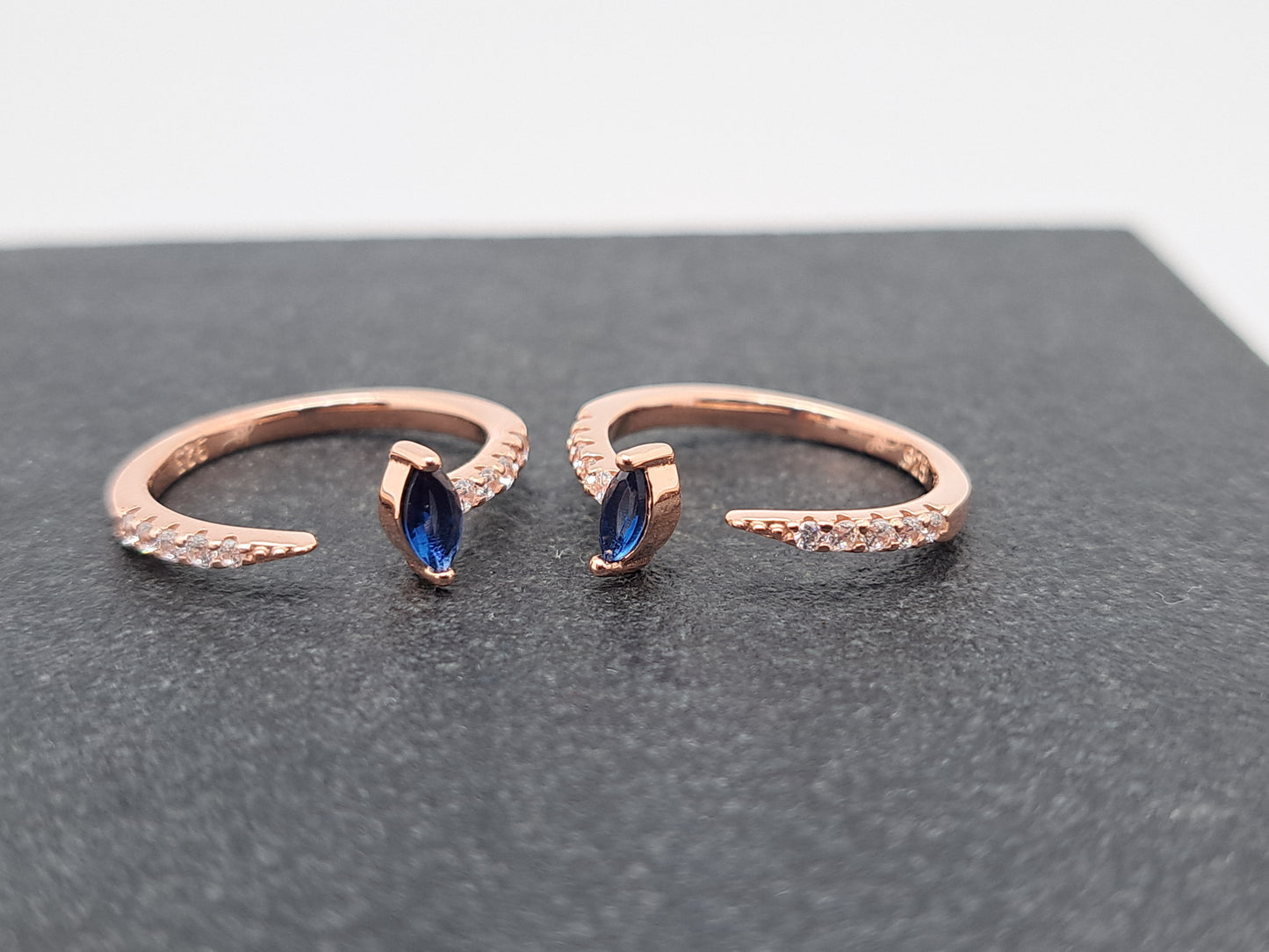 Navyblue AD Rosegold Metti