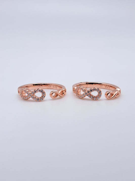 Infinity Love AD Rosegold Metti