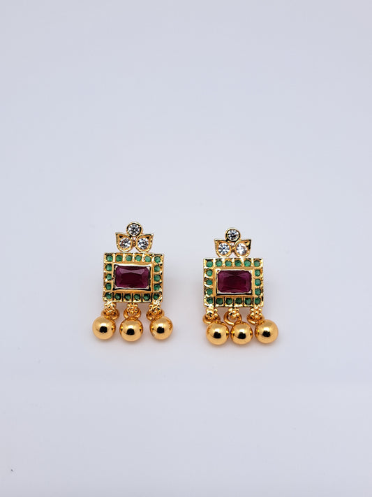 Gold Polish RGW Stone stud