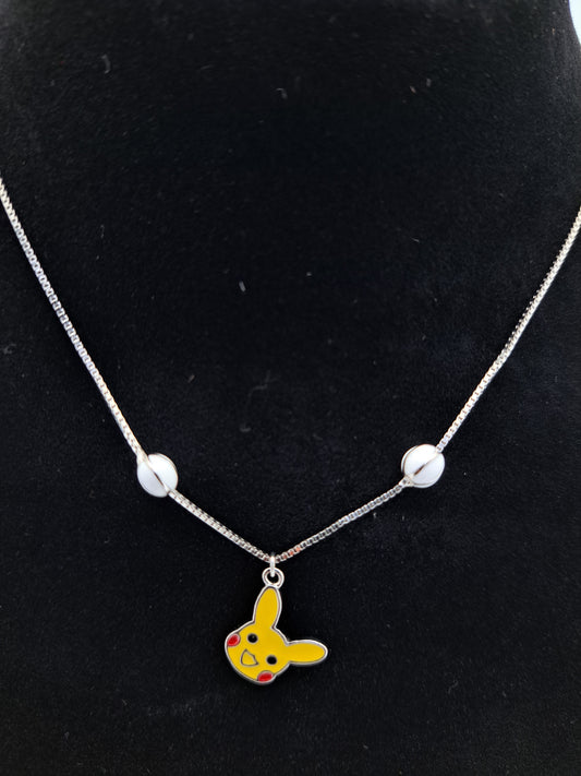 Silver Chain with Rabbit pendant
