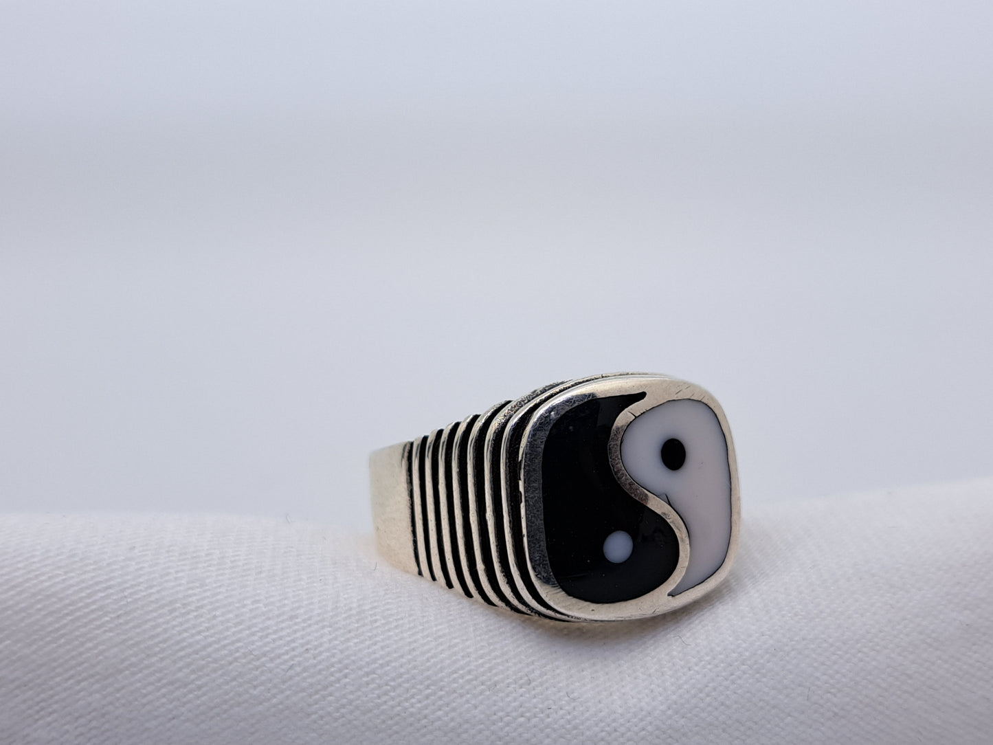 YingYang Silver Ring
