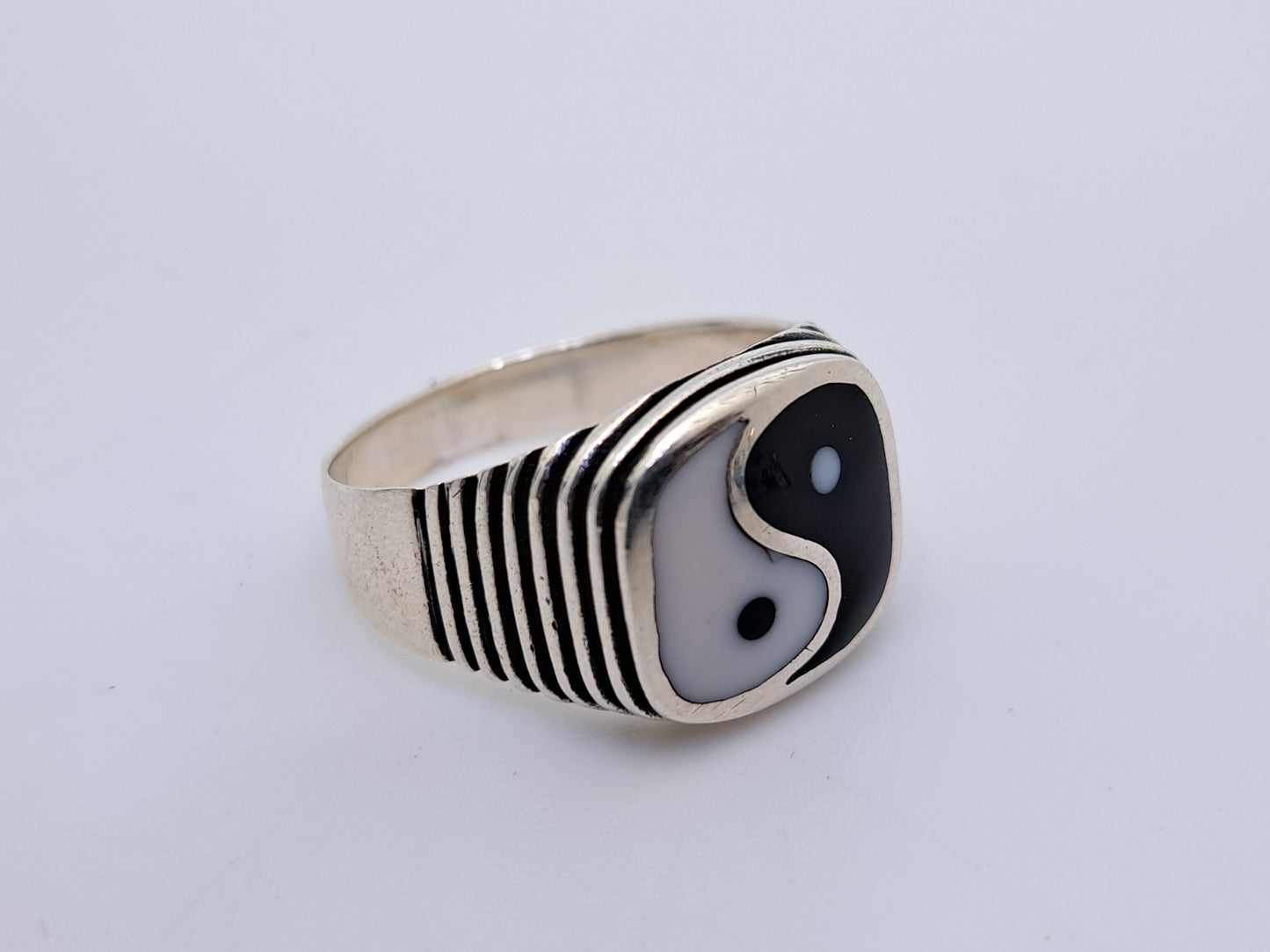 YingYang Silver Ring