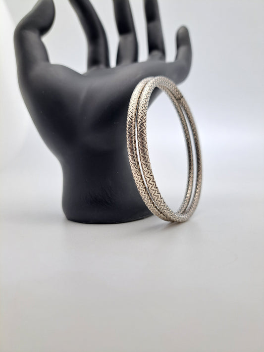 Wave Pattern Designer Bangle