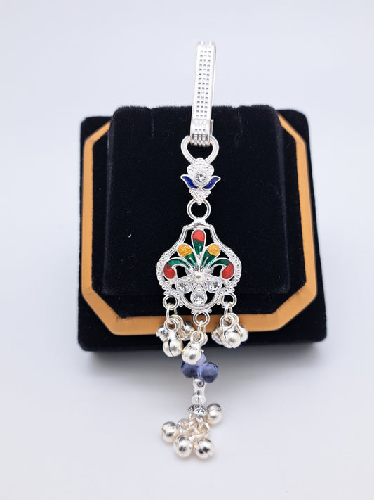 Multicolored Drop Balls Keychain