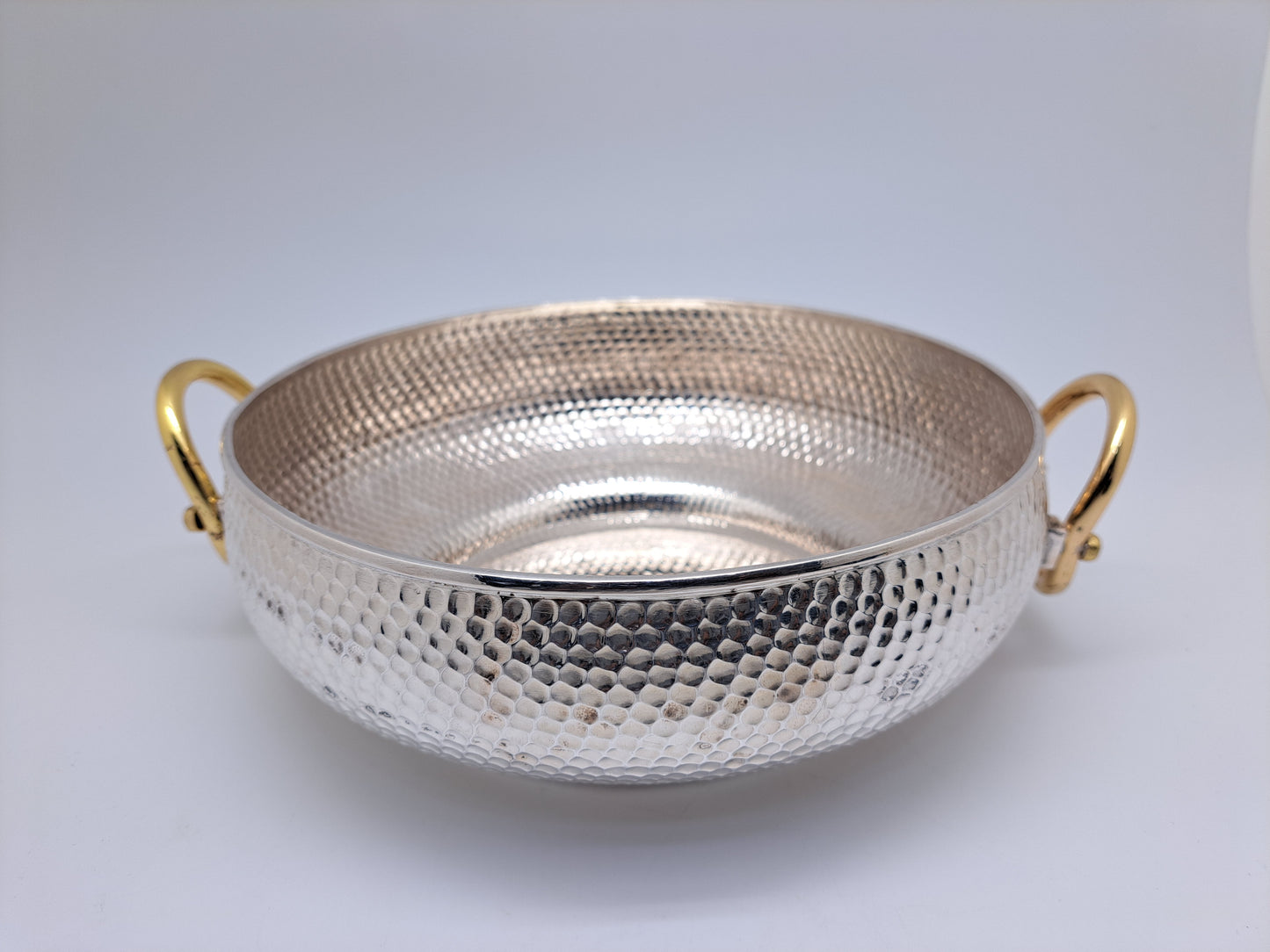 Hammer Finish Silver Uruli (Price on Request)