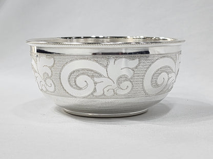 Floral Laser engraved bowl