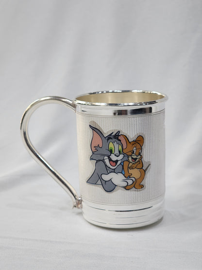 Tom and Jerry Handle Tumbler