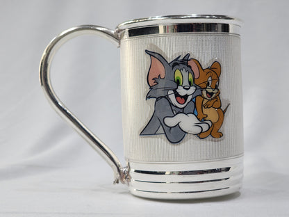 Tom and Jerry Handle Tumbler