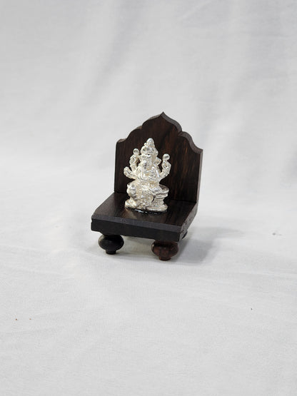 Wooden stand Ganesha