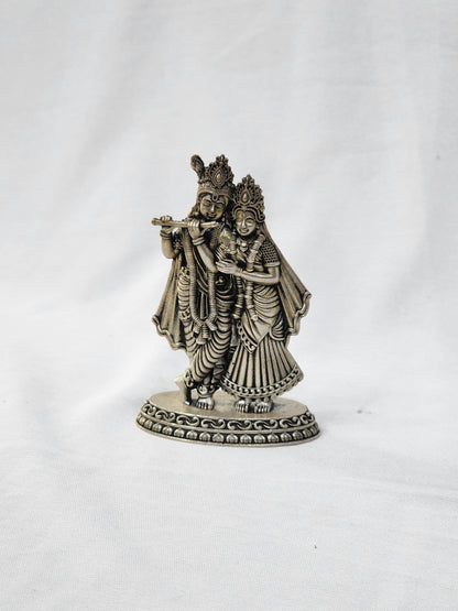 Radha Krishna Idol Antique