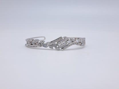 Hipolish Laef Motif Zircon Flexi Kada