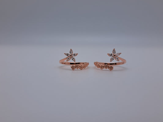 Zircon Rosegold Fancy Metti