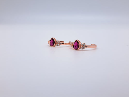 Zircon stone  Metti Rose Gold