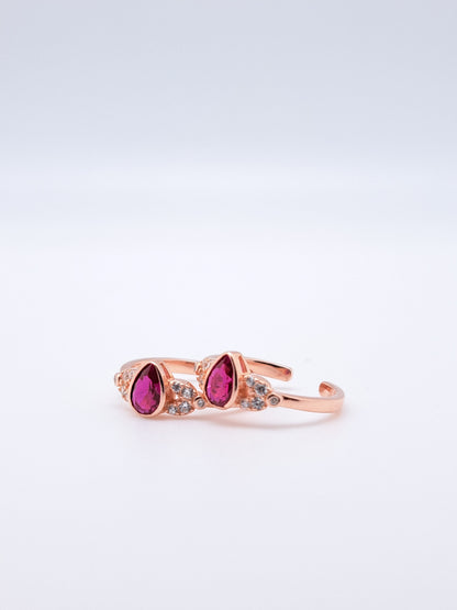 Zircon stone  Metti Rose Gold