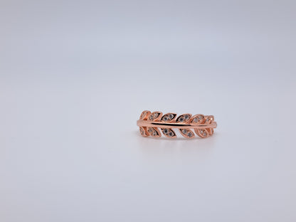 Leaflet Ring - Rose Gold