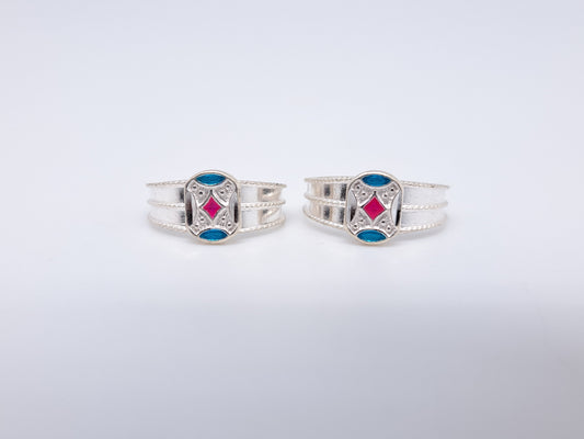 Blue and pink adjustable  Hipolish Metti