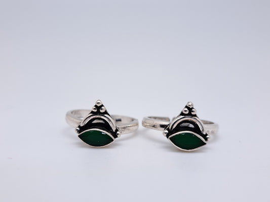 Green stone FloralMetti
