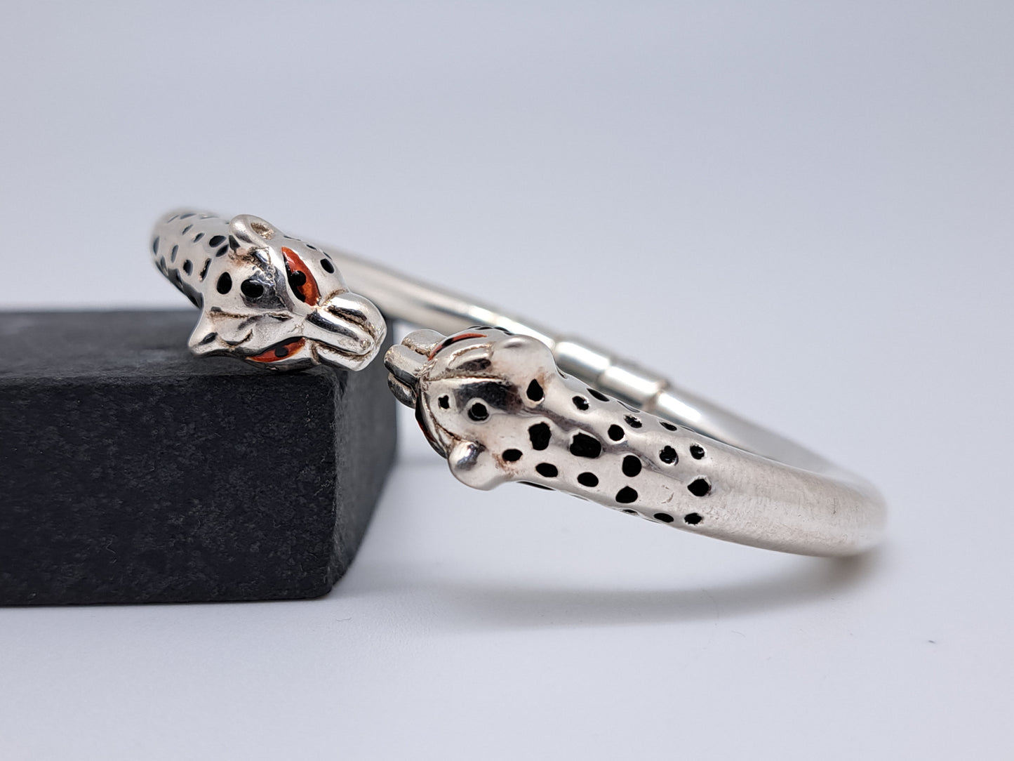 Red  Eye Cheetah Face 2 - Hollow Kada