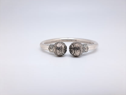 Antique Finish Ball Head Plain Kada