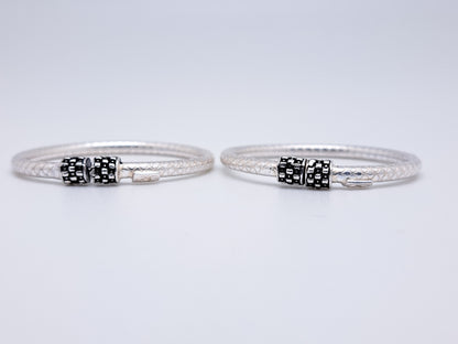 Blackball  Enamel Bangle for Kids