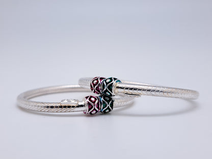 Weaved Tube Bangle for Kids
