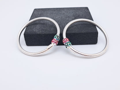 Weaved Tube Bangle for Kids